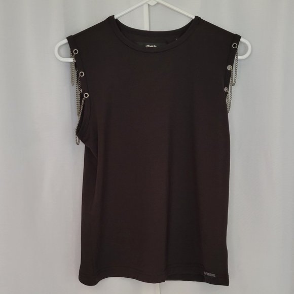 Harley-Davidson Tops - NWOT Harley Davidson silky tank top with chains